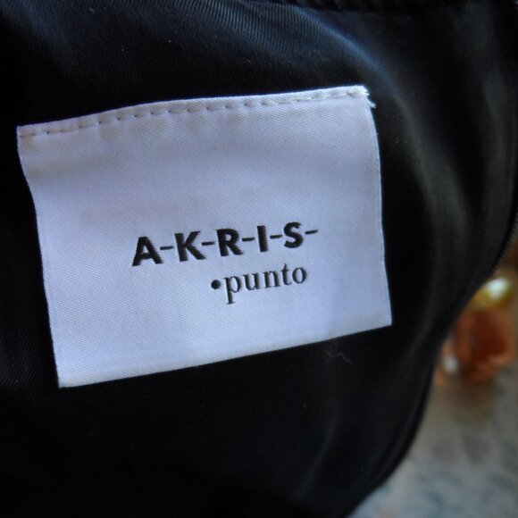 Akris Punto Black Sheath Dress w/Front Zipper Detail Size FR 36/US 4 - Picture 13 of 16